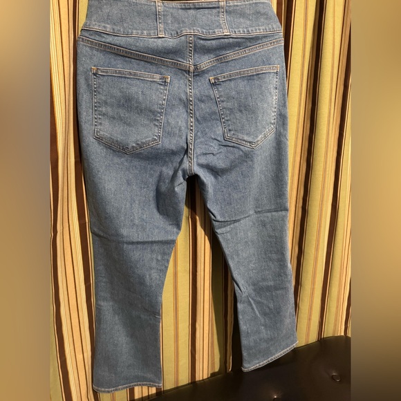 Veronica Beard Blue Straight Leg Jeans - Picture 5 of 5